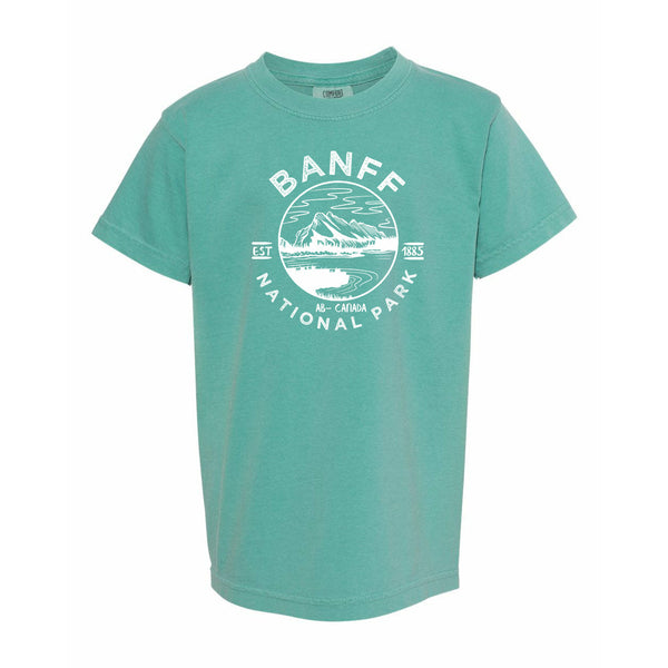 Banff National Park Youth Comfort Colors T shirt