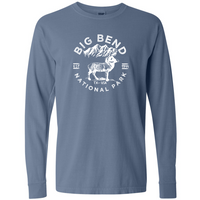 Big Bend National Park Comfort Colors Long Sleeve T Shirt
