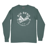 Big Bend Valley National Park Comfort Colors Long Sleeve T Shirt