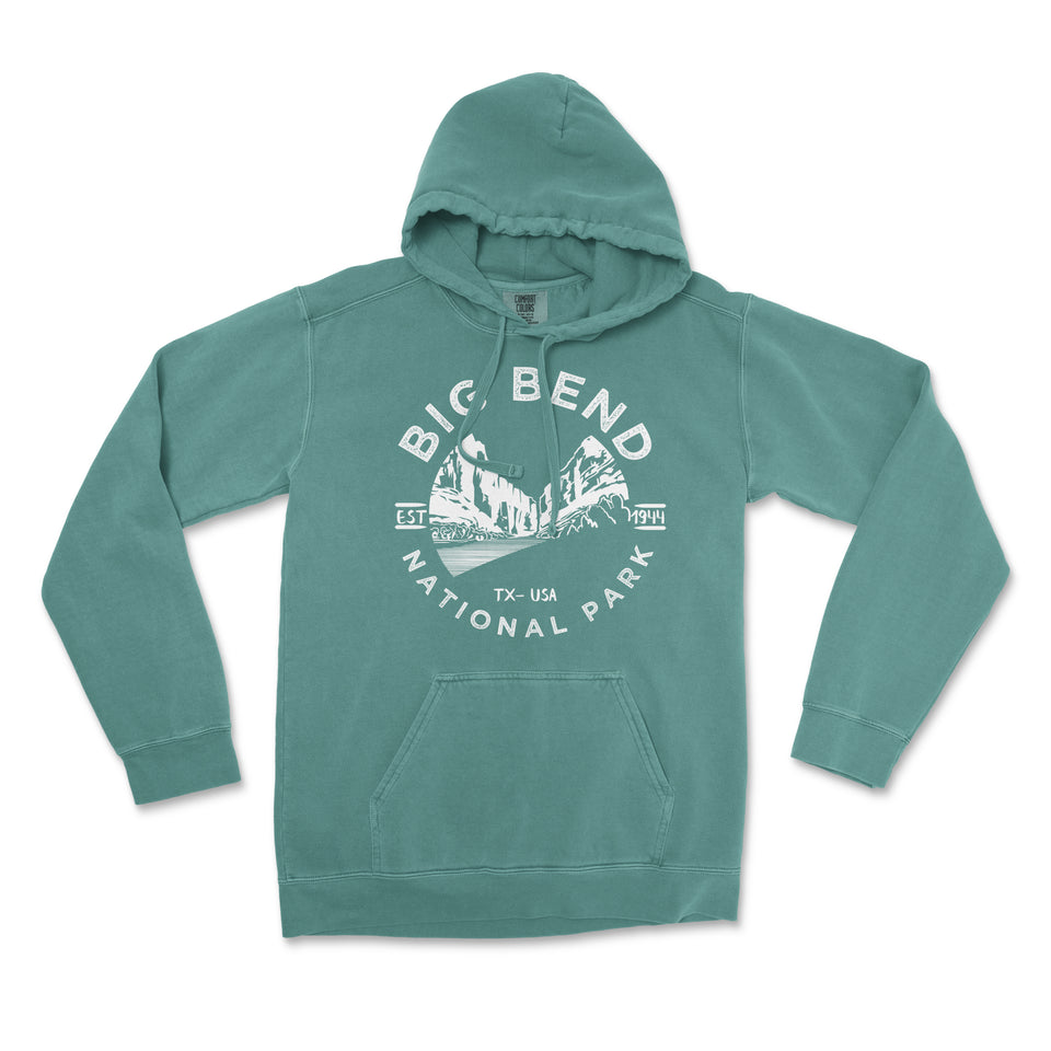 Big Bend Valley National Park Comfort Colors Hoodie