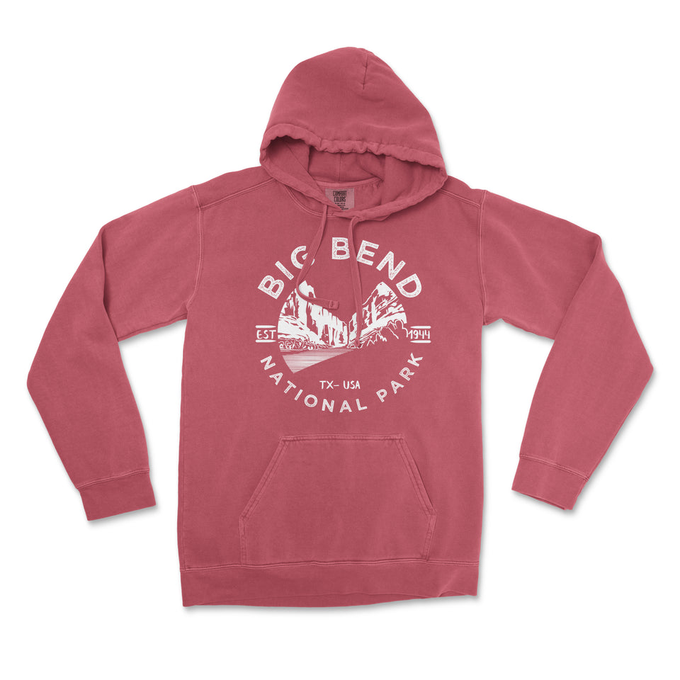 Big Bend Valley National Park Comfort Colors Hoodie