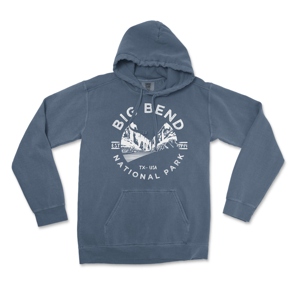 Big Bend Valley National Park Comfort Colors Hoodie