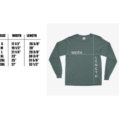 Saguaro National Park Comfort Colors Long Sleeve T Shirt