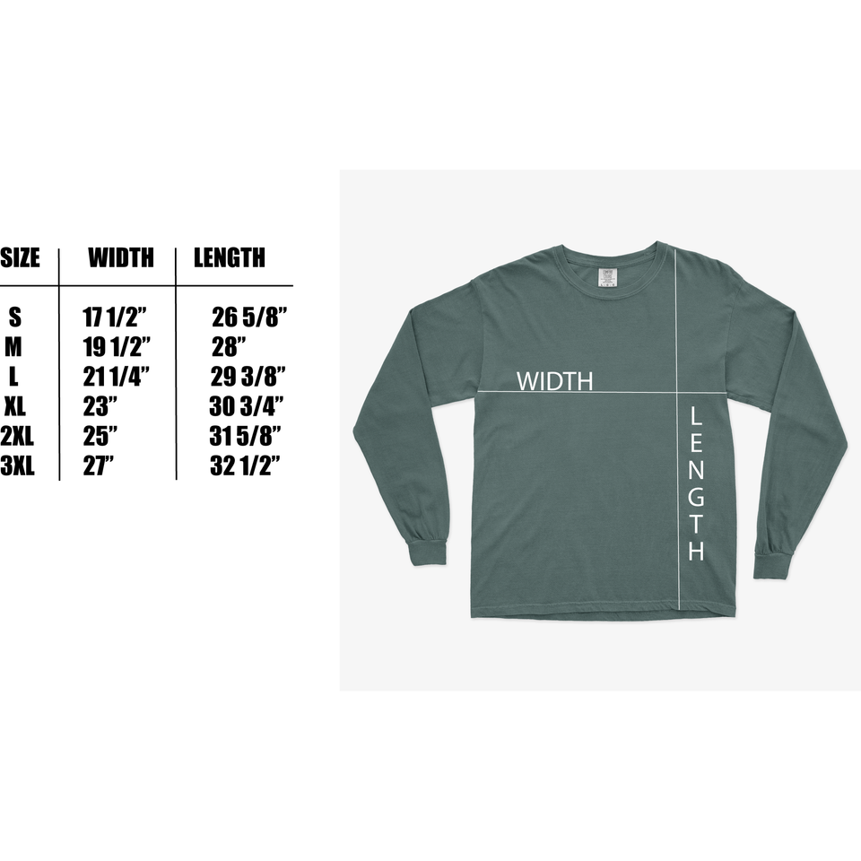 National Park Compass National Park Garment-Dyed Long Sleeve T-Shirt