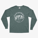 Cuyahoga Valley National Park Comfort Colors Long Sleeve T Shirt