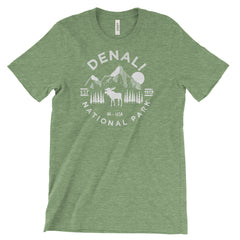 Denali National Park T-Shirt – Caribou Mountain Emblem