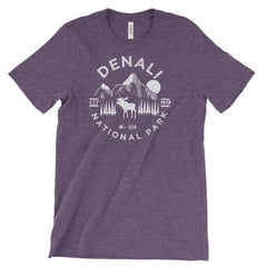 Denali National Park T-Shirt – Caribou Mountain Emblem