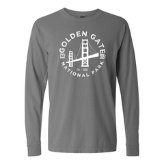 Golden Gate National Park Garment-Dyed Long Sleeve T Shirt