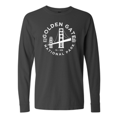 Golden Gate National Park Garment-Dyed Long Sleeve T Shirt