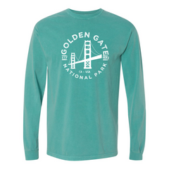 Golden Gate National Park Garment-Dyed Long Sleeve T Shirt