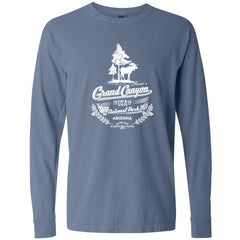 Grand Canyon National Park Garment-Dyed Long Sleeve T-Shirt – Moose and Forest