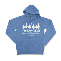 Hoh Rainforest Olympic National Park Garment-Dyed Hoodie