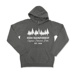 Hoh Rainforest Olympic National Park Garment-Dyed Hoodie