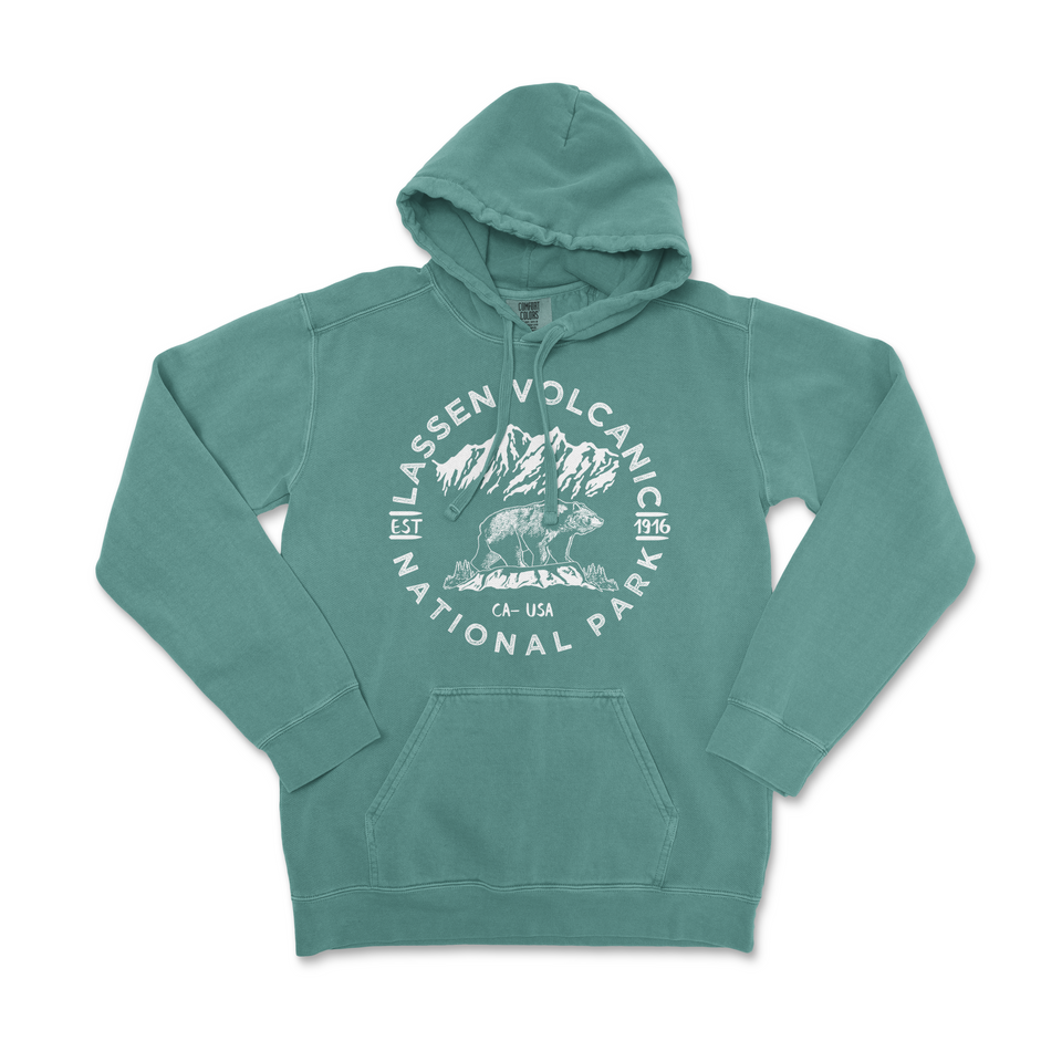 Lassen Volcanic National Park Comfort Colors Hoodie