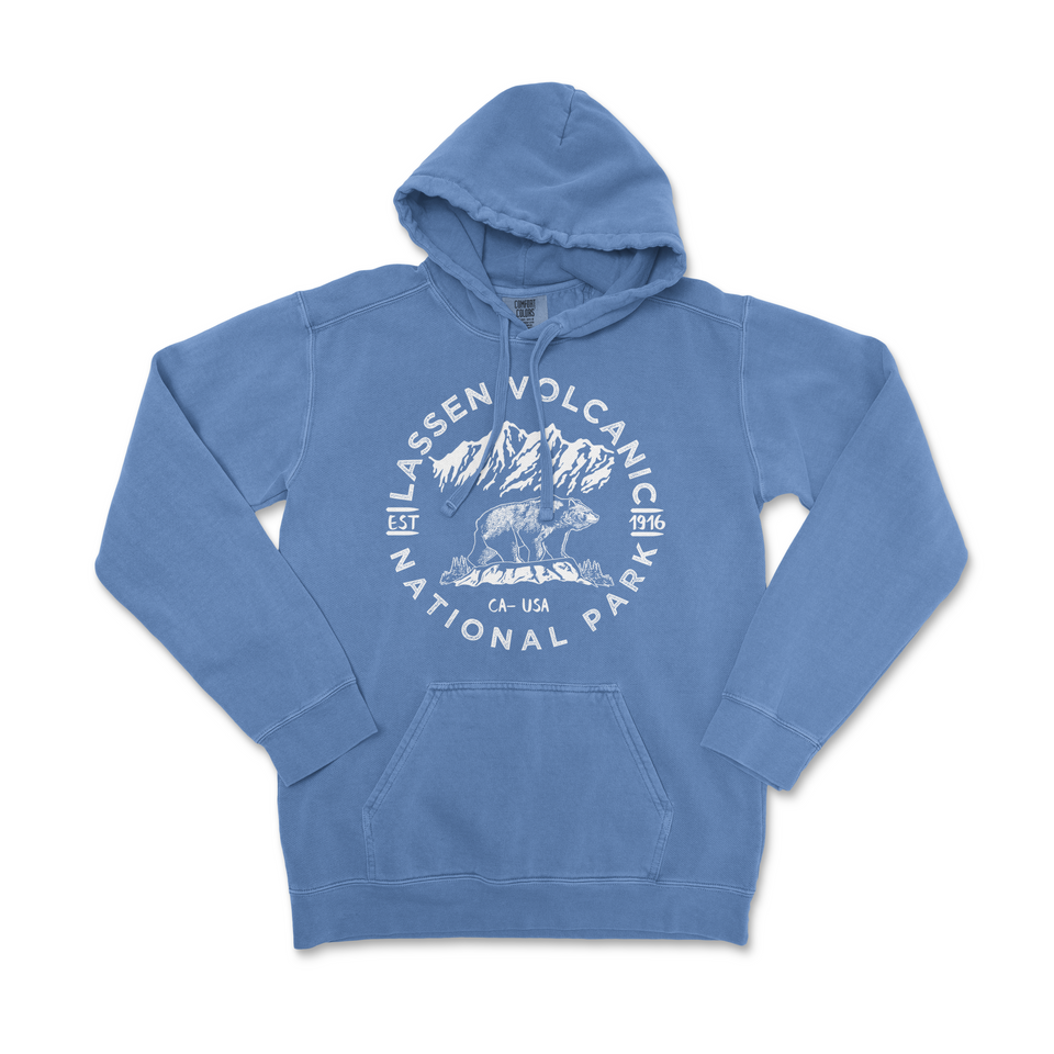 Lassen Volcanic National Park Comfort Colors Hoodie
