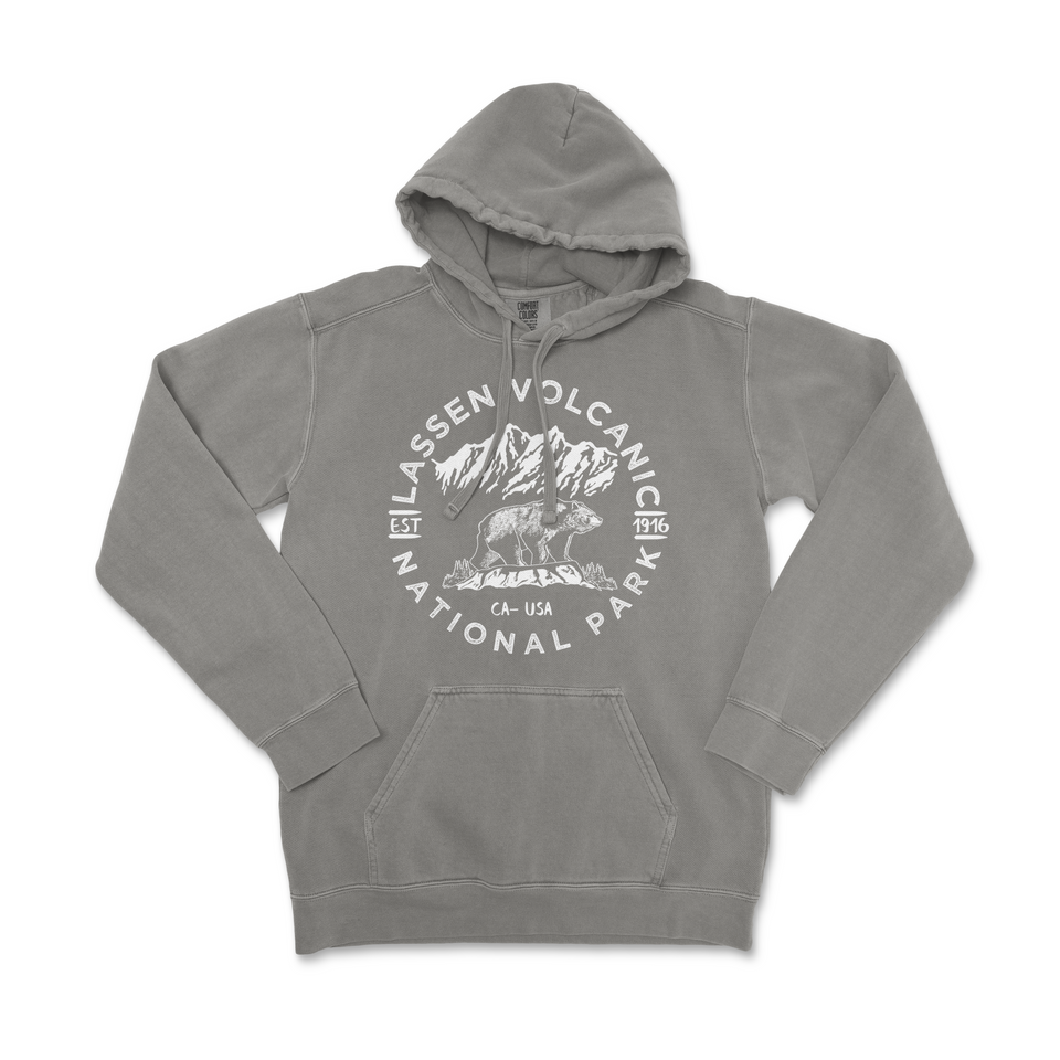 Lassen Volcanic National Park Comfort Colors Hoodie