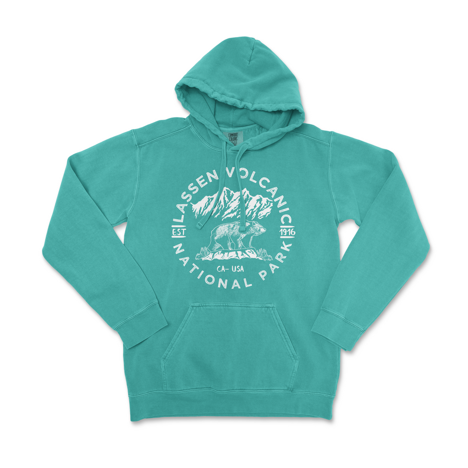 Lassen Volcanic National Park Comfort Colors Hoodie