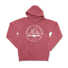 North Cascades National Park Garment-Dyed Hoodie