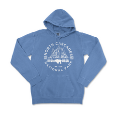 North Cascades National Park Garment-Dyed Hoodie
