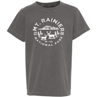 Mt Rainier National Park Youth Comfort Colors T shirt