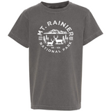 Mt Rainier National Park Youth Comfort Colors T shirt