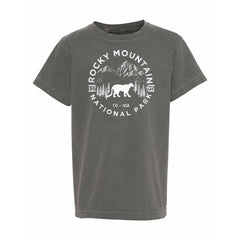 Rocky Mountain National Park Youth Comfort Colors T shirt