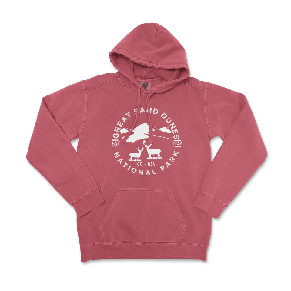 Great Sand Dunes National Park Garment-Dyed Hoodie