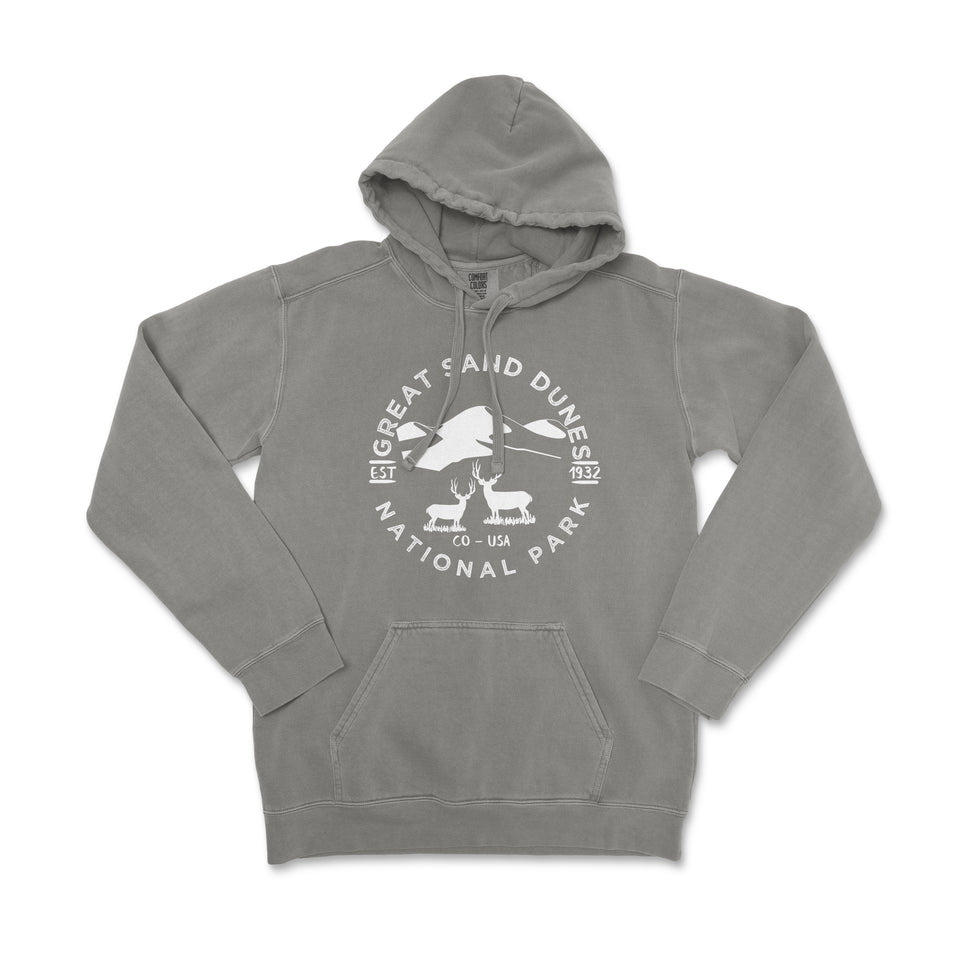 Great Sand Dunes National Park Garment-Dyed Hoodie