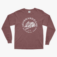 Shenandoah National Park Comfort Colors Long Sleeve T Shirt