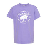 Yellowstone National Park Youth Comfort Colors T shirt