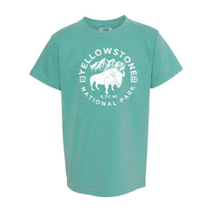 Yellowstone National Park Youth Comfort Colors T shirt