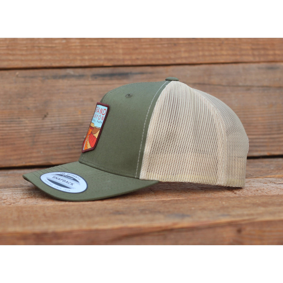 Grand Canyon National Park Mesh Snapback Hat