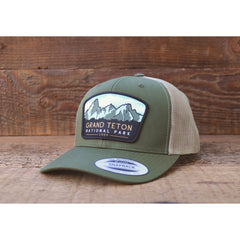 Grand Teton National Park Mesh Snapback Hat
