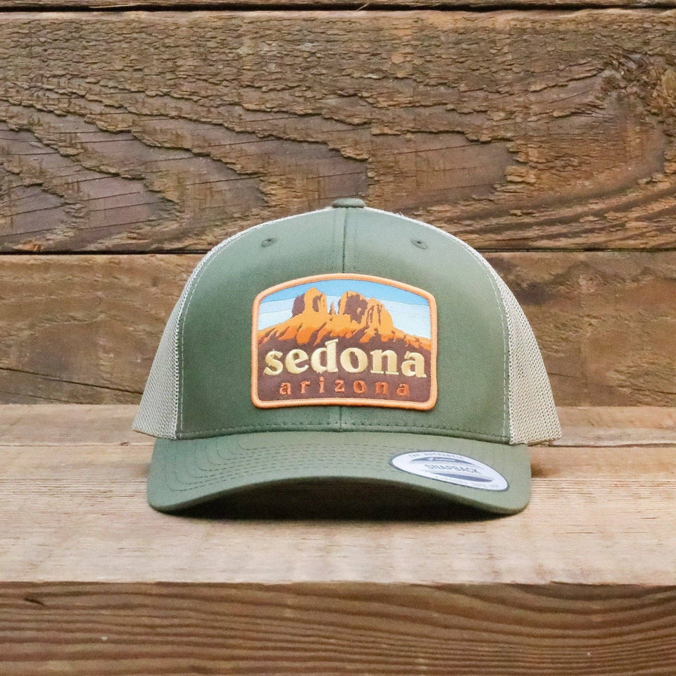 Sedona Arizona Mesh Snapback Hat