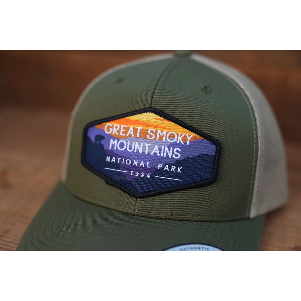 Great Smoky Mountains National Park Mesh Snapback Hat