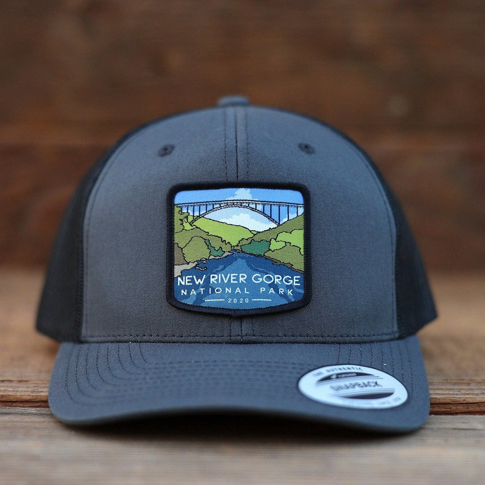 New River Gorge National Park Mesh Snapback Hat
