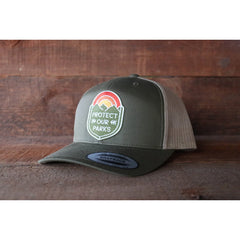 Protect our Parks Mesh Snapback Hat
