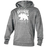 Get Outside National Park Adventure Unisex Snow Heather French Terry Hoodie - The National Park Store
