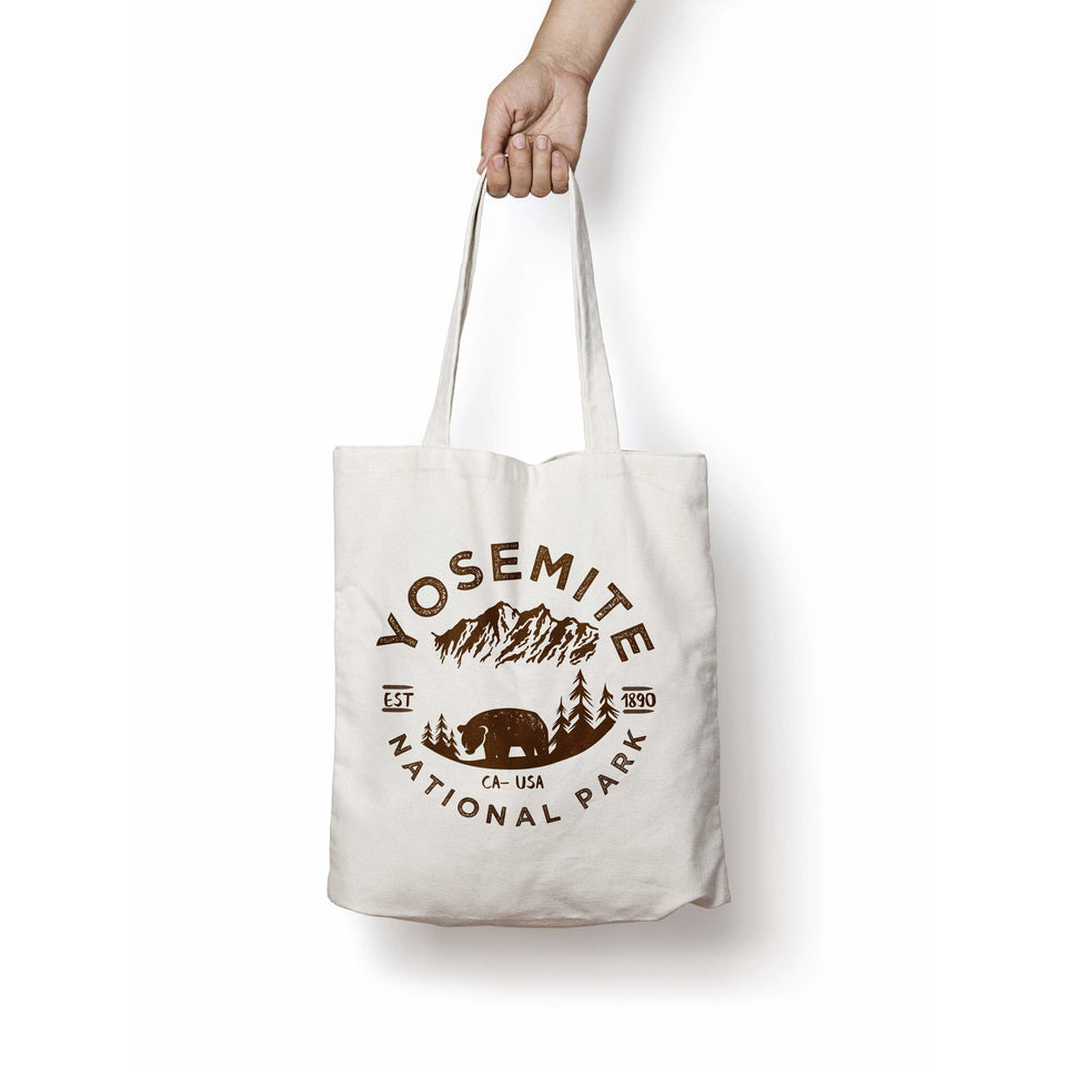 Yosemite National Park Canvas Tote Bag