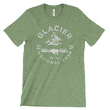 Glacier National Park Adventure Unisex Bella Canvas Tshirt - The National Park Store