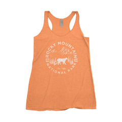 Rocky Mountain National Park Adventure Next Level Ladies Tri-Blend Tank - The National Park Store