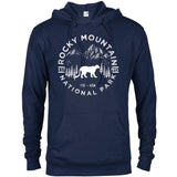 Rocky Mountain National Park Adventure Unisex French Terry Hoodie - The National Park Store