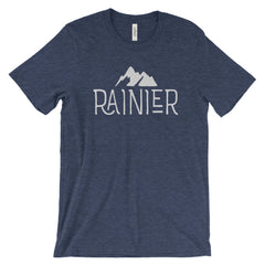 Mount Rainier National Park Adventure Unisex Bella Canvas Tshirt - The National Park Store