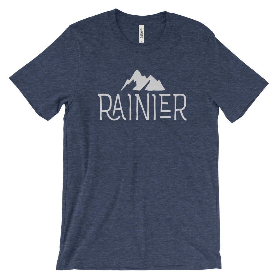 Mount Rainier National Park Adventure Unisex Bella Canvas Tshirt - The National Park Store