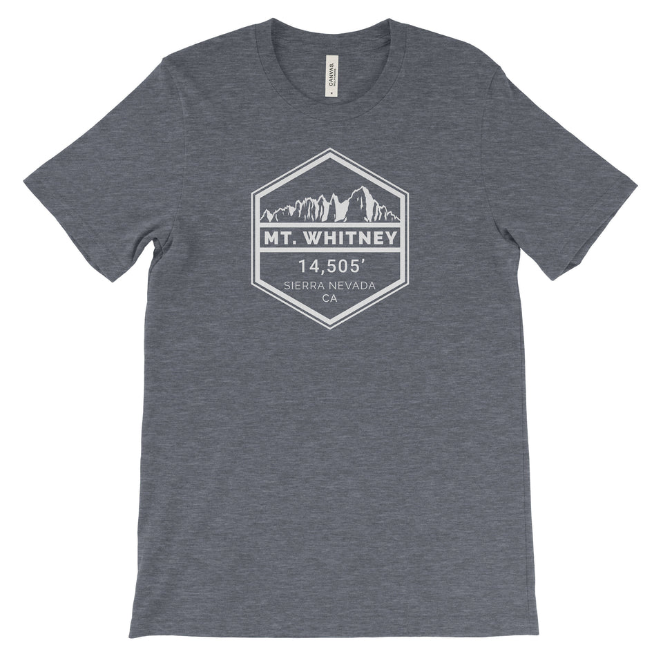 Mt Whitney Adventure Unisex Bella Canvas Tshirt - The National Park Store
