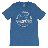Rocky Mountain National Park Adventure Unisex Bella Canvas Tshirt - The National Park Store