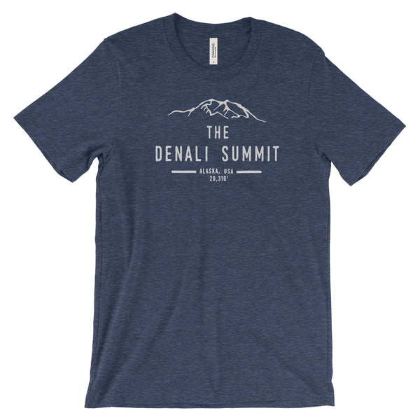 Denali Summit National Park Adventure Unisex Bella Canvas Tshirt - The National Park Store