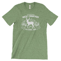 Rocky Mountain National Park Elk Adventure Unisex Bella Canvas Tshirt - The National Park Store