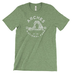 Arches National Park Adventure Unisex Bella Canvas Tshirt - The National Park Store