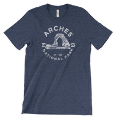 Arches National Park Adventure Unisex Bella Canvas Tshirt - The National Park Store